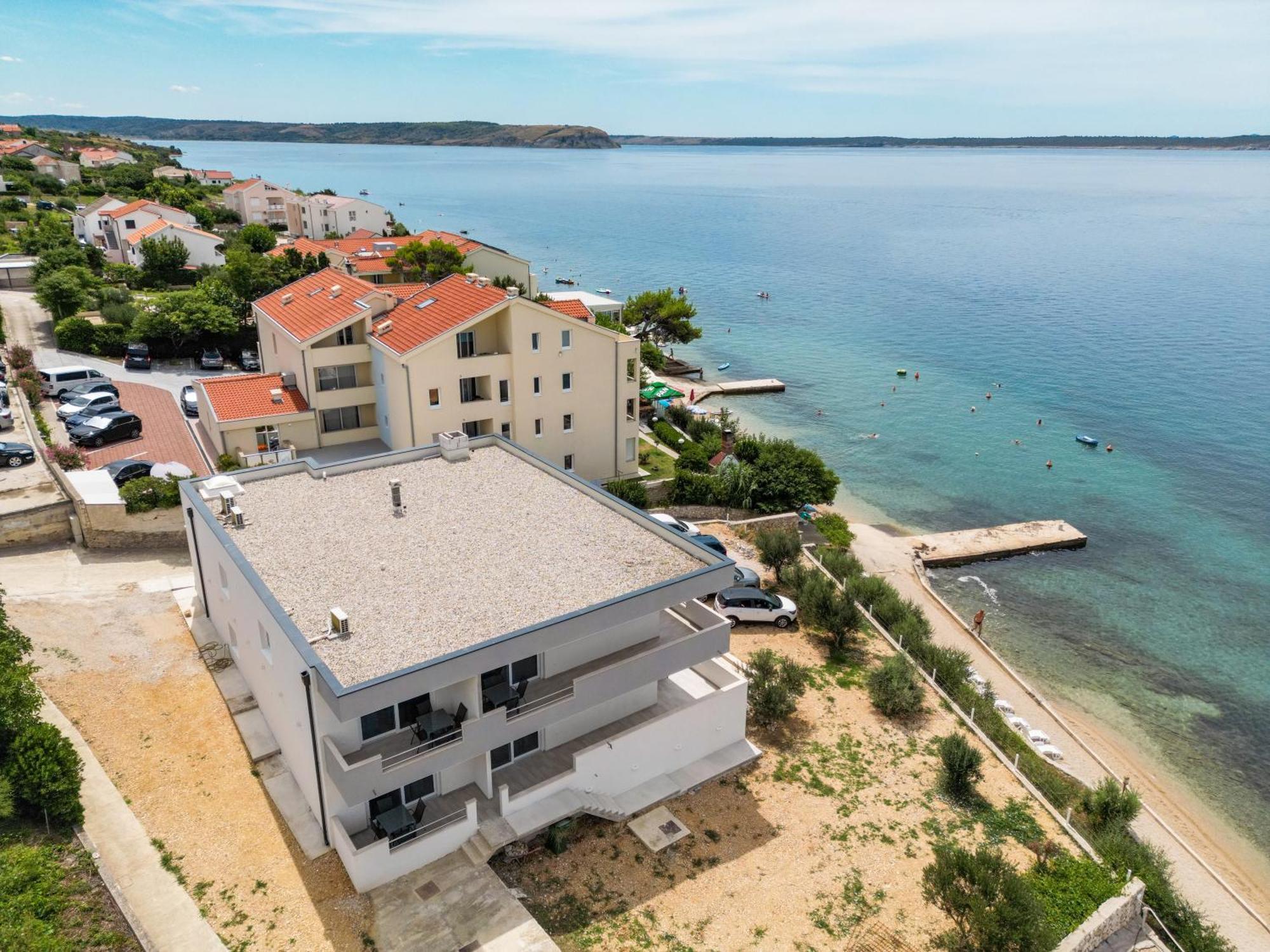 Beachfront Apartments Tic With Seaview Miletici Exterior foto